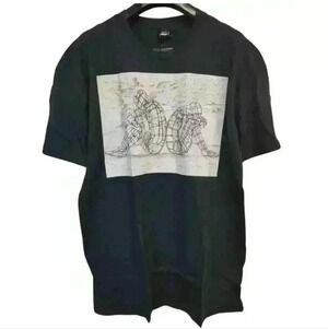 Unisex T Shirt Redbubble Inner Child, Painted Sky by Lisa Parmeter Sz XL Black